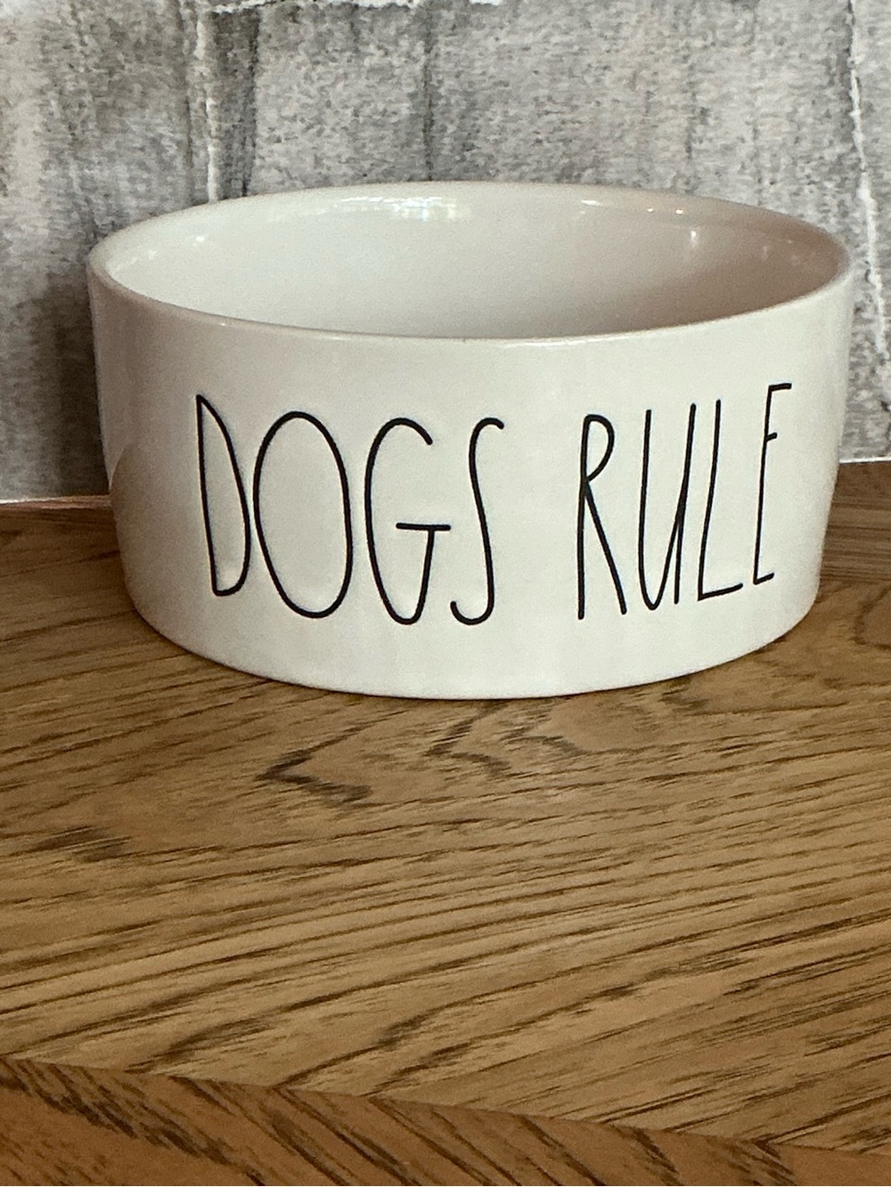 Rae Dunn Large Dog Bowl